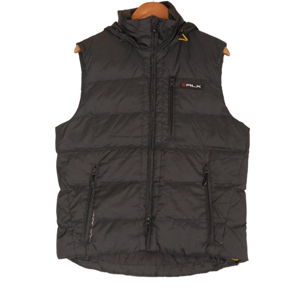 RLX Ralph Lauren Black Puffer Vest Small Carousel 1