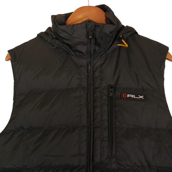 RLX Ralph Lauren Black Puffer Vest Small Carousel 2