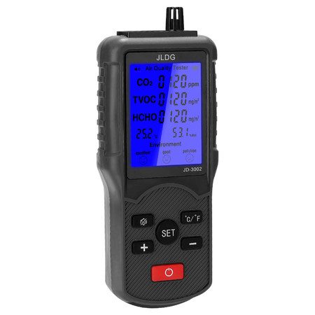 5 in 1 Air Quality Monitor, Formaldehyde Detector Carousel 1