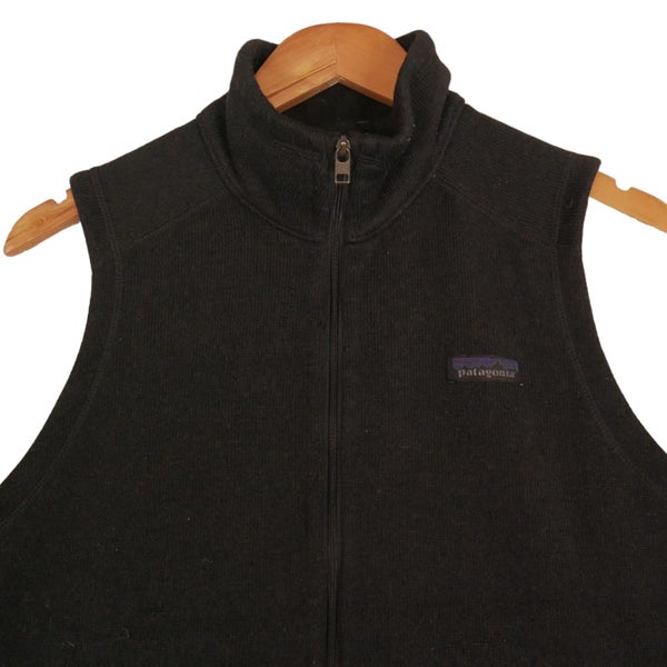 Patagonia Black Better Sweater Fleece Vest Jacket Large Carousel 2