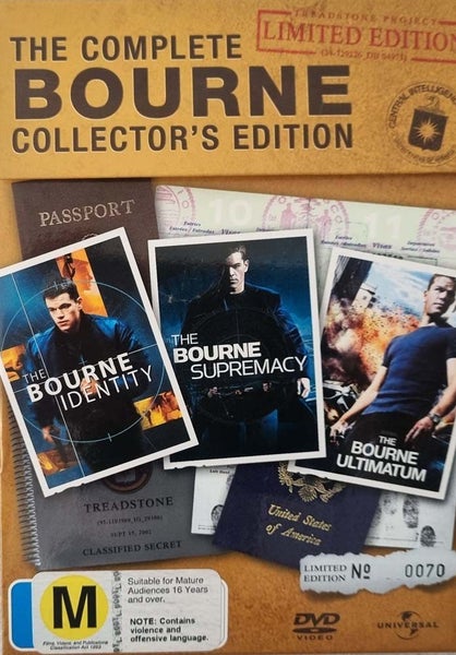 The Complete 5 Disc Bourne Collector's Edition Limited Edition - 2007 (DVD) 3... Carousel 1