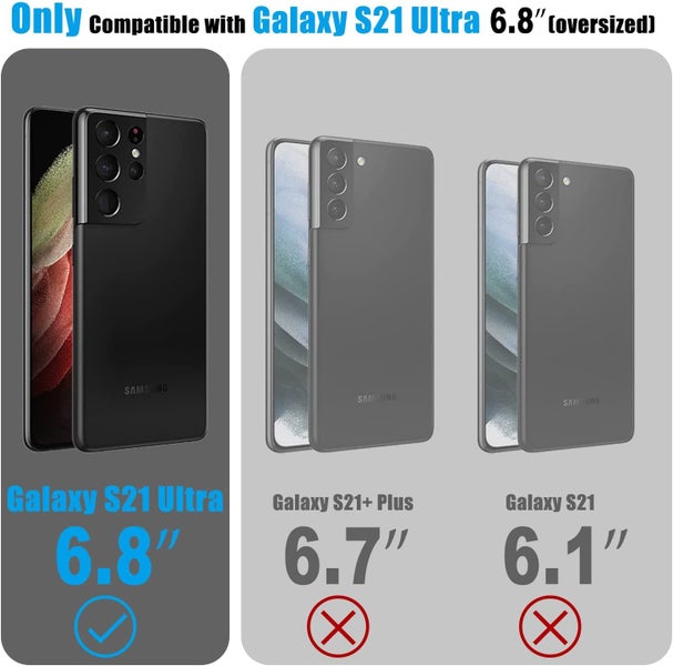 1x Wallet Phone Cover for Samsung S21 Ultra Carousel 2