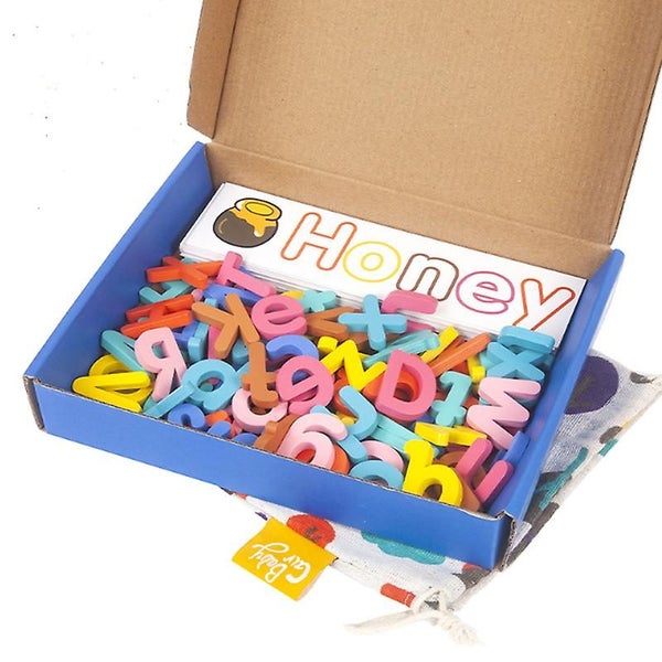 Letter Recognition Spelling Game Wooden Alphabet Learning Cards Word Practice C Carousel 2