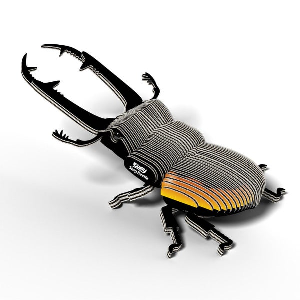 Eugy: Stag Beetle - 3D Cardboard Model Carousel 2