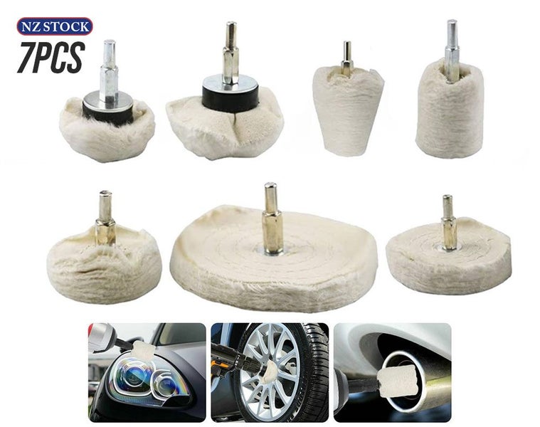 7Pcs Drill Buff and Polish Kit Carousel 1