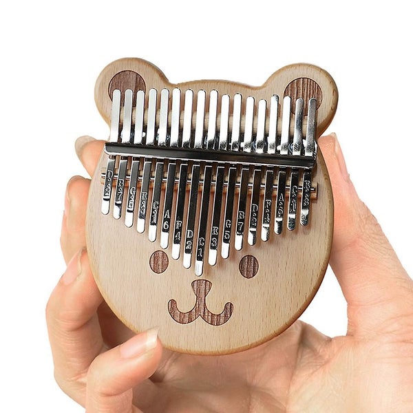 Wood Kalimba Finger Thumb Piano Marimba Musical Good Accessory Pendant Gift For Carousel 2
