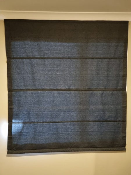 ROMAN BLIND - Denim Chambray Carousel 1