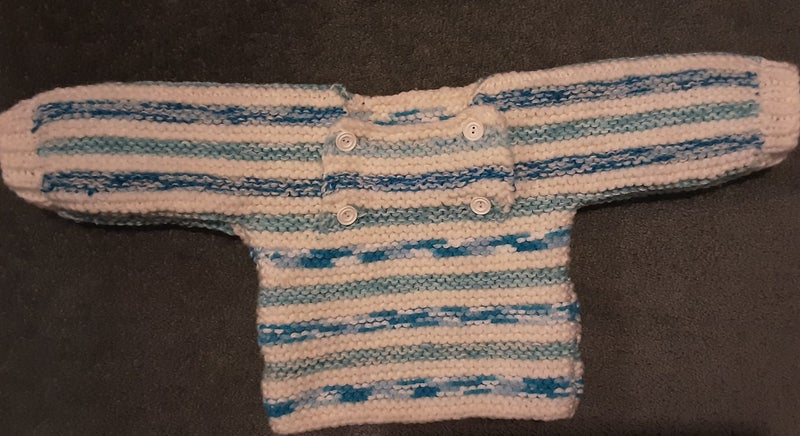 Hand Knitted Bulky Baby Jersey 6-9 months(new) Carousel 1