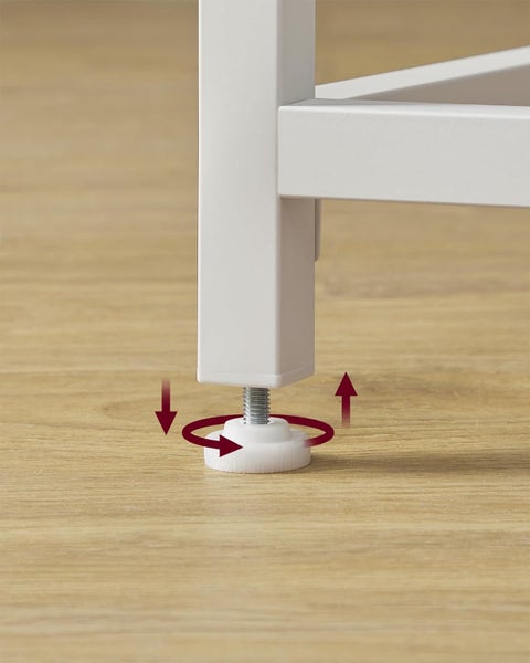 Computer Desk - White Carousel 6