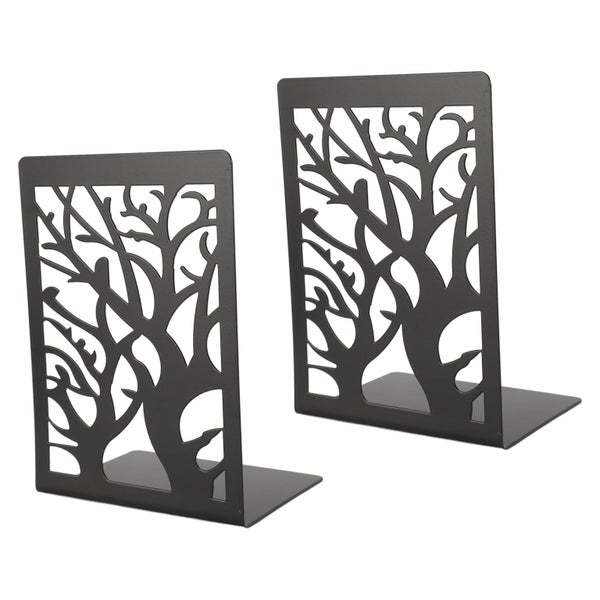 metal tree book ends metal tree bookends book ends 1 Pair Metal Bookends Modern Carousel 1