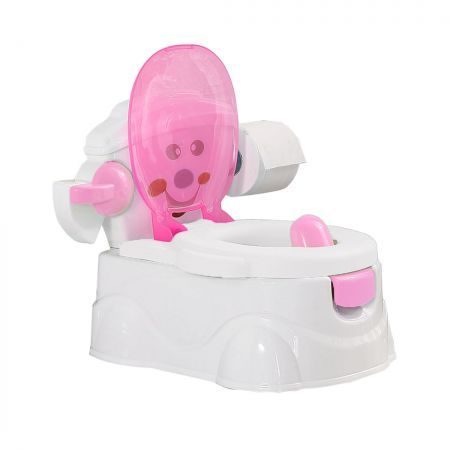 Kids Potty Seat Trainer Baby Safety Toilet Training Toddler Children Non Slip Carousel 1