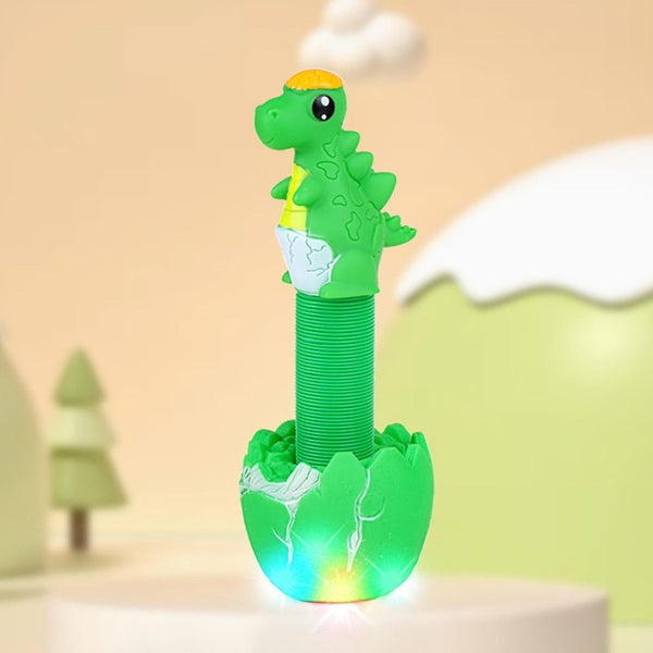 Decompression With Light Telescopic Tube Dinosaur Toy Belt Bb Called Decompress Carousel 3