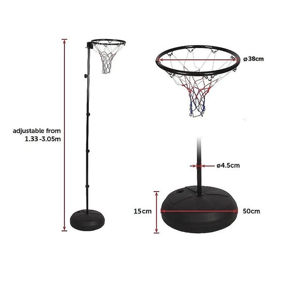 Randy & Travis Machinery Ring With Stand Portable Pole Height Netball Carousel 2