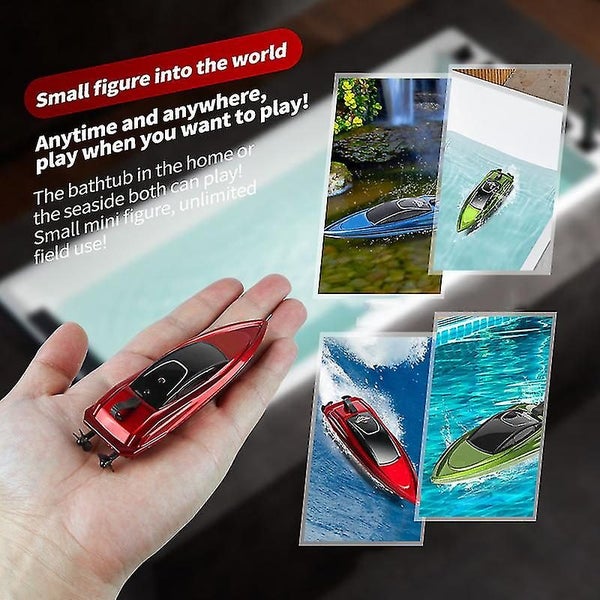 2.4g Electric Remote Control Mini Boat With Double Propeller Remote Control Hig Carousel 2