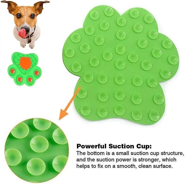 Dog Cat Lick Pad Peanut Butter Slow Feeder Dog Bowls Pet Dispensing Treat Mat S Carousel 2