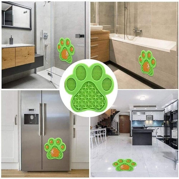 Dog Cat Lick Pad Peanut Butter Slow Feeder Dog Bowls Pet Dispensing Treat Mat S Carousel 5