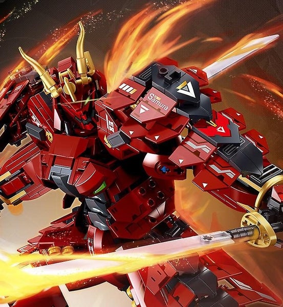 Little Luban Building Blocks Educational Childrens Mecha Assembly Model Interne Carousel 5