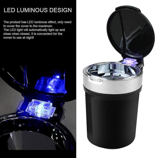 Car Ashtray Led Ashtray For Car Multifunctional Universal Ashtray 2023 Carousel 2