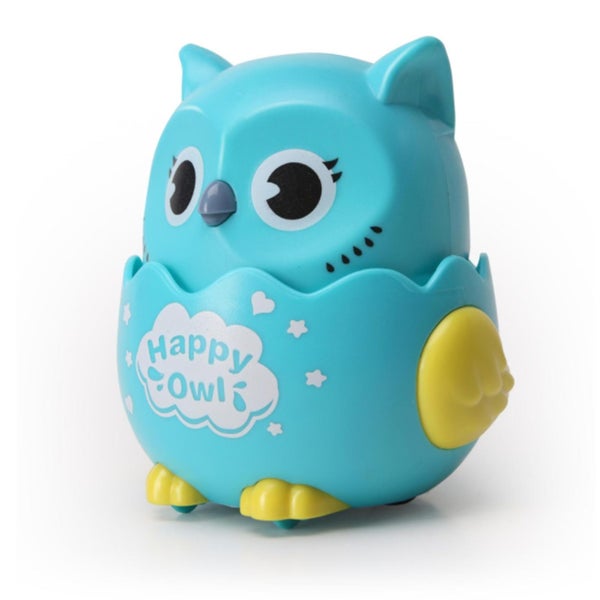 Education Toy Inertial Return Vehicle Toy Car Cute Owl Shape Head Rotated Soupt Carousel 1