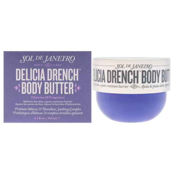 Delicia Drench Body Butter by Sol de Janeiro for Women - 8.1 oz Body Butter Carousel 1