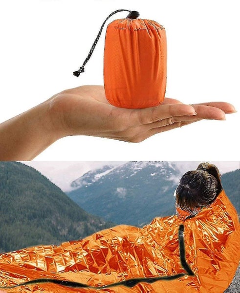 Survival Sleeping Bag emergency Bag Emergency Rescue Blanket Reusable For Outdo Carousel 1