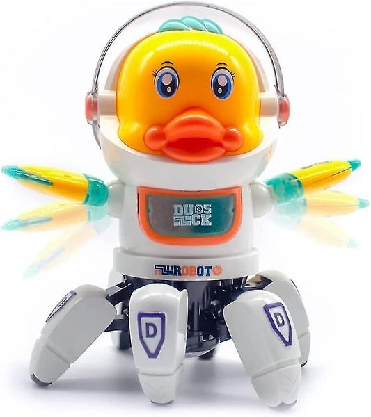 Robot Toy Music Interactive Duck Toy Electric Toy With Light And Sound Dancing Carousel 1