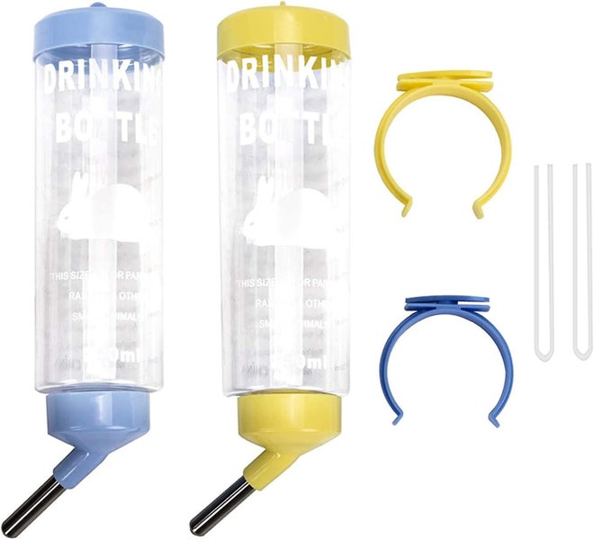 Non-drip Small Animal Water Bottles 2 Pcs Suitable For Small Pets Rabbits Ferre Carousel 1