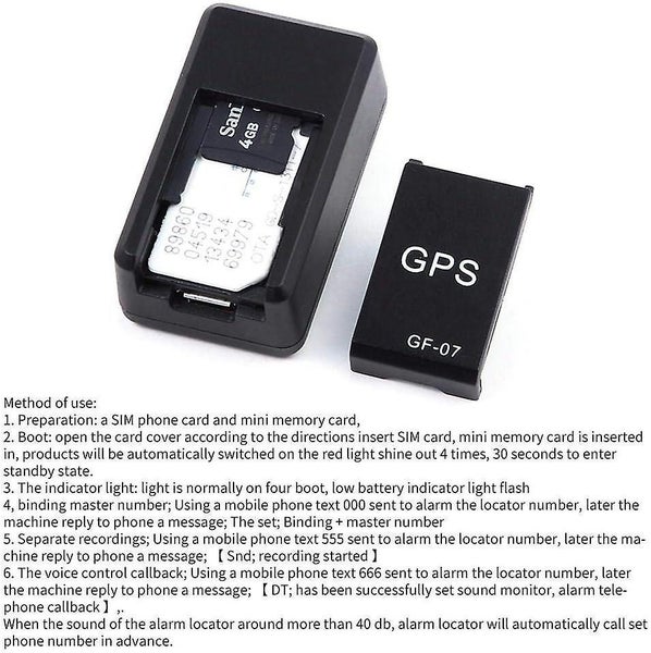 Gf07 Mini Car Magnetic Gps Tracker Real-time Portable Magnetic Tracking Device Carousel 4