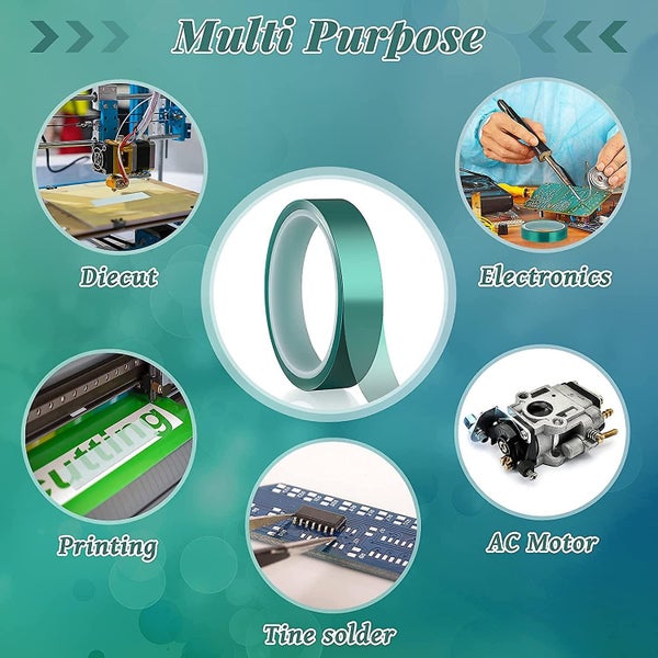 4 Pieces Heat Tape For Sublimation Clear Heat Press Tape Heat Shrink Transfer H Carousel 5