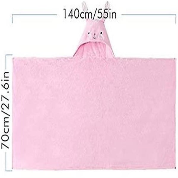 Baby Towels Premium Toddler Hooded Towel Super Absorbent Coral Fleece Bathrobe Carousel 2