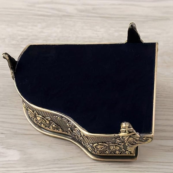 Desktop Jewelry Storage Box Large Capacity Jewelry Box Metal Crafts Ornaments Carousel 5
