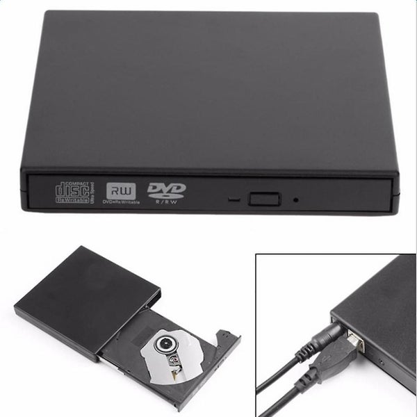 External Cd Dvd Drive Usb 2.0 Portable Dvd/cd Burner And Reader/plug And Play/l Carousel 5