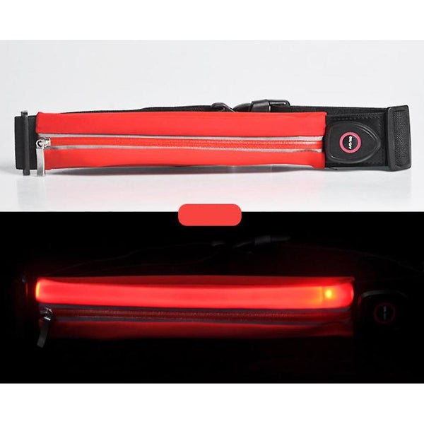 Led Reflective Running Bag With Usb Rechargeable Light Reflective Running Gear Carousel 5