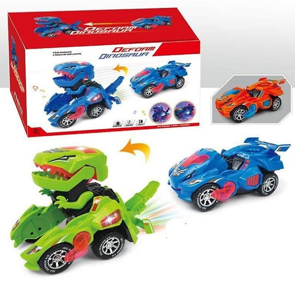 Deformed Dinosaur Car Toy Deformed Dinosaur Car Automatic Car With Music And Le Carousel 5