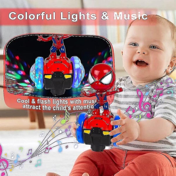 Musical Toy Bumblebee/captain America/optimus Prime/spider Man Kids Electric Li Carousel 5