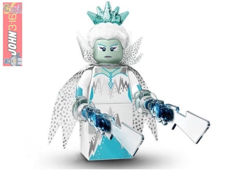 AWESOME LEGO COLLECTIBLE MINIFIGURE SERIES 16 - ICE QUEEN {BRAND NEW & SEALED} Carousel 2