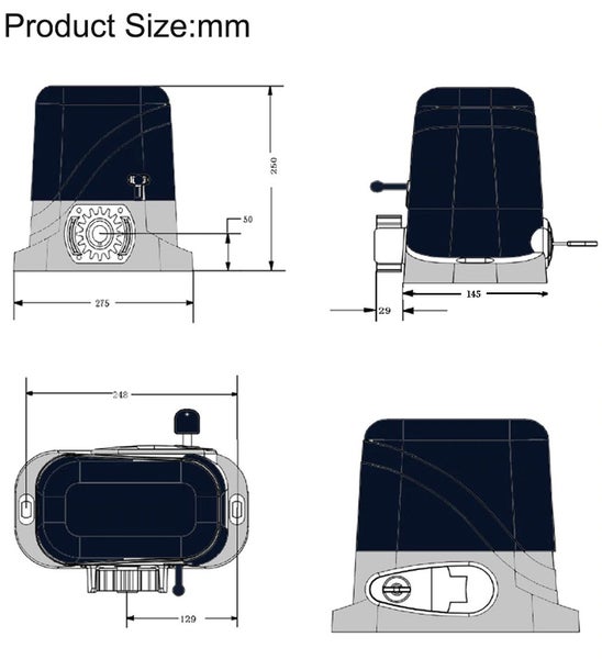 Gate motor - bundle deal Carousel 11