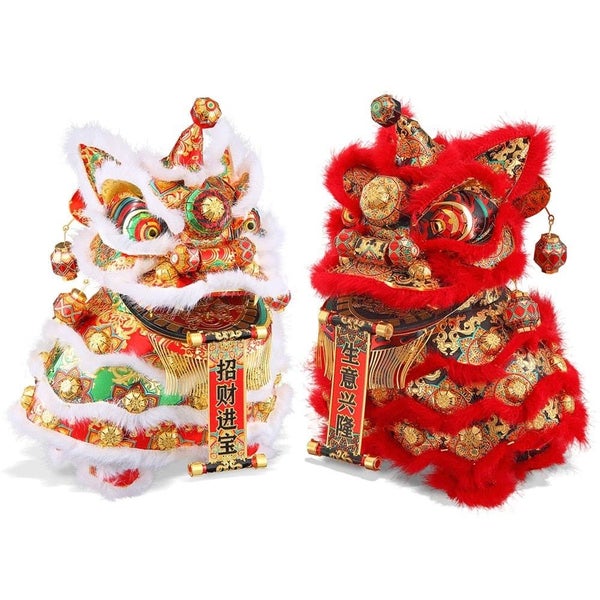 3d Metal Puzzle Chinese Dancing Lion Jigsaw Model Kits for Teens Brain Teaser... Carousel 2