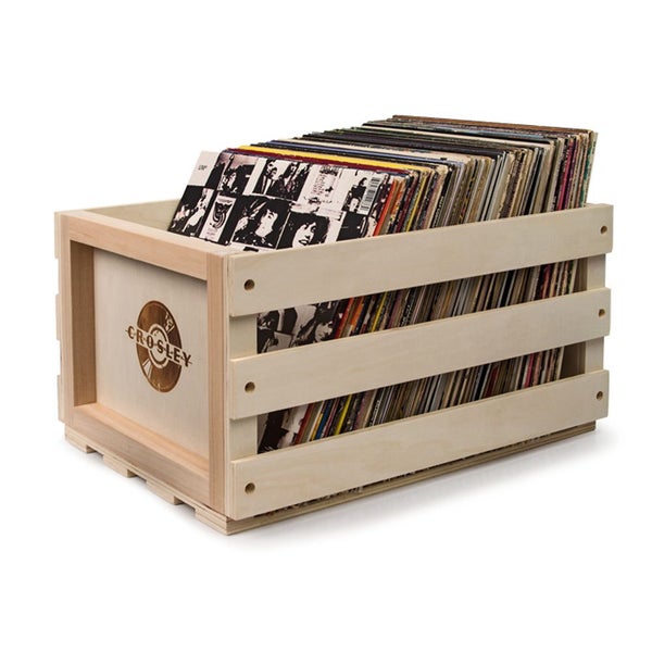 Crosley Voyager Black - Bluetooth Portable Turntable & Record Storage Crate Carousel 3