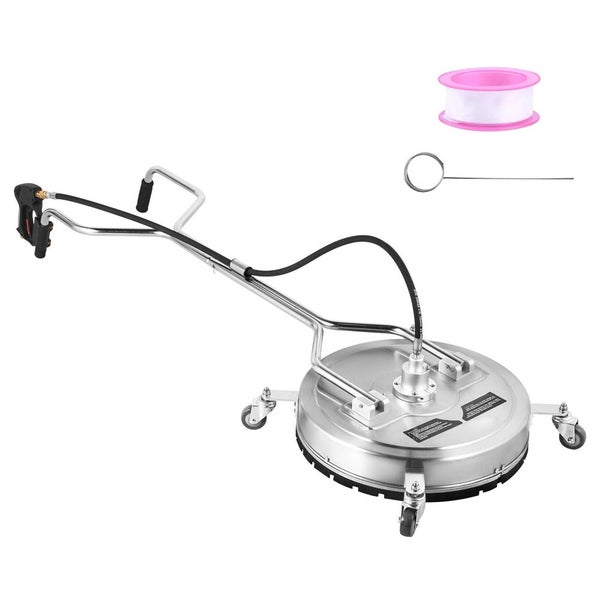 21 Inch 4200PSI Industrial Grade Pressure Washer Surface Cleaner Stainless Steel Carousel 1