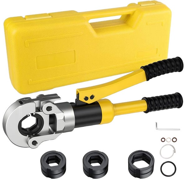 Hydraulic Pipe Crimper Stainless Steel Pliers Crimping Plumbing Tool 16-32mm Carousel 1