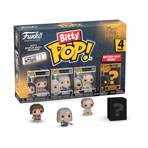 The Lord of the Rings - Frodo Bitty Pop!, 4 Pack by - Carousel 1