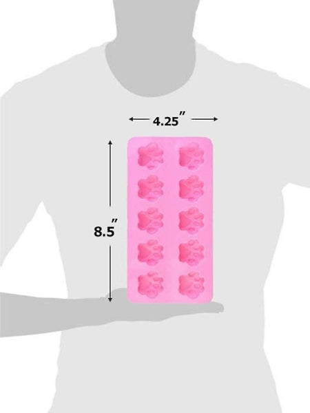 Diy Mini Silicone Paw Pet Print Baking Mold - Reusable Homemade Dog Treats Mold Carousel 2