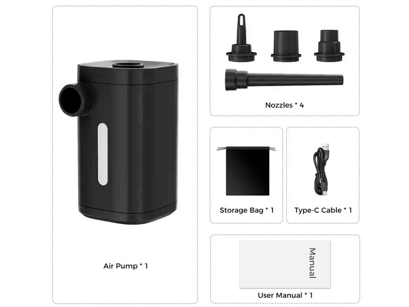 Portable Air Pump for Air Bed (Auckland Clearance) Carousel 10