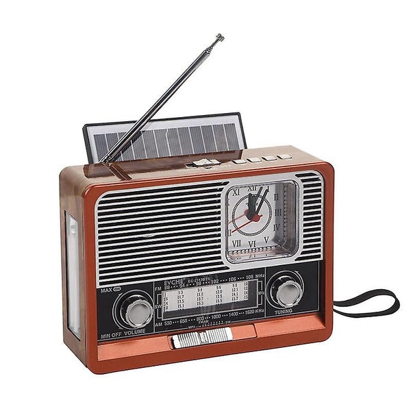 Retro Radio Portable Shortwave Am Fm Retro Radio With Bluetooth Speaker Best Re Carousel 1