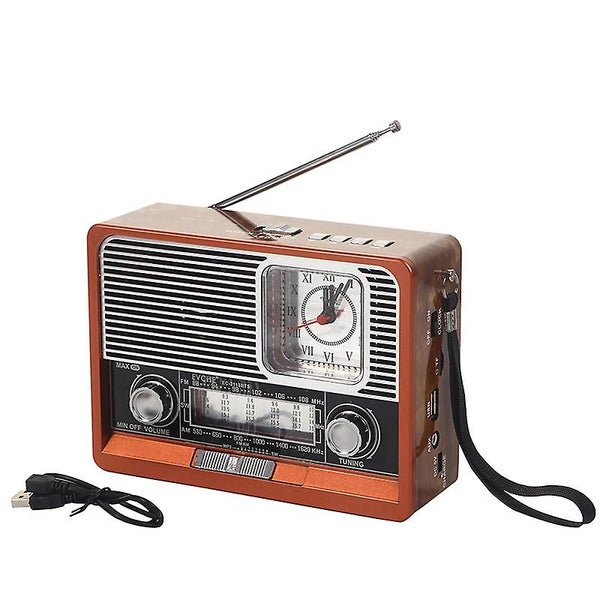 Retro Radio Portable Shortwave Am Fm Retro Radio With Bluetooth Speaker Best Re Carousel 4