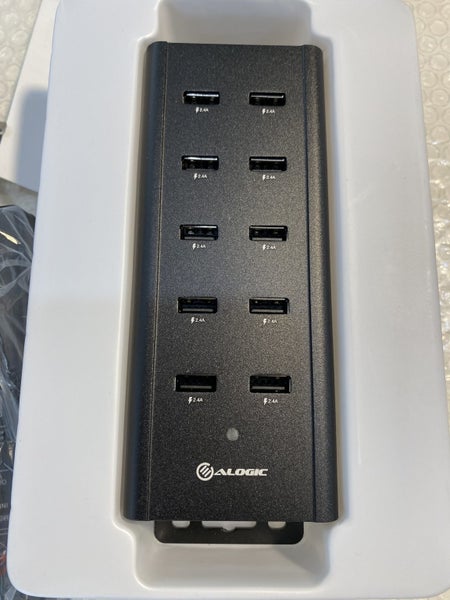 Alogic VPLUC10A100 Vrova Plus 10 Port USB Charger with Smart Charge Carousel 5