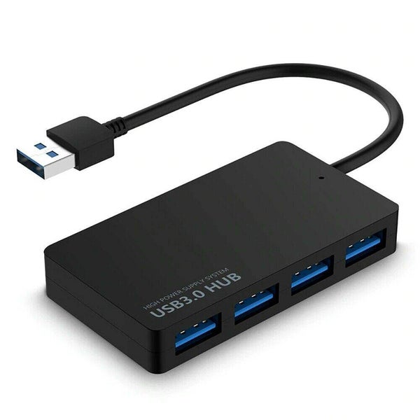 USB Hub with 4 Ports | Slim High Speed Splitter Carousel 1