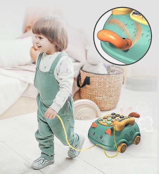 Baby Telephone Toy Educational Toy Light Music Toy Multifunction Toy Gifts Mult Carousel 4