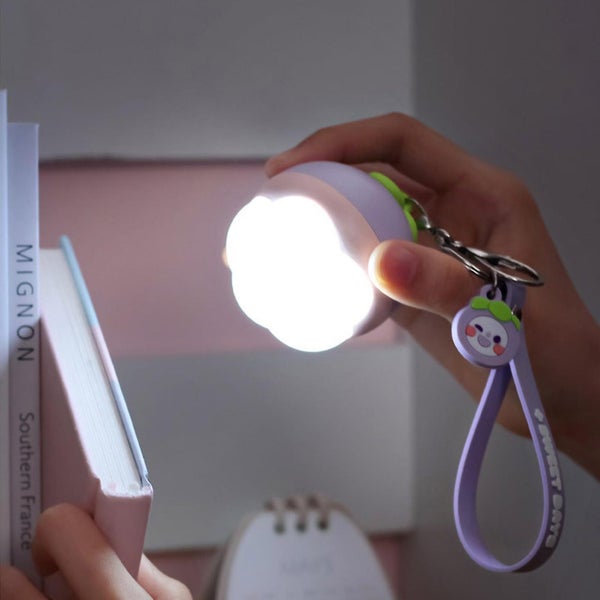 Teenage Girl Cute Mini Portable Small Night Light Bedroom Sleep Light Girl Key Carousel 2